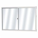 Ver imagem 1 de Janela de Correr 2 Folhas Móveis Mgm Branco - 100x120