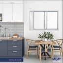 Ver imagem 3 de Janela de Correr 2 Folhas Móveis Mgm Branco - 100x120