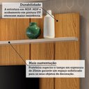 Ver imagem 6 de Painel para TV até 70 Polegadas 180cm x 182cm com 2 Portas Basculantes Orfeu Espresso Móveis