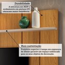 Ver imagem 5 de Painel para TV até 70 Polegadas 180cm x 182cm com 2 Portas Basculantes Orfeu Espresso Móveis
