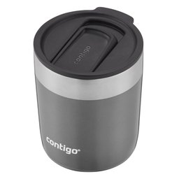 Kit com 2 Copos Térmicos de Caipirinha 296ml Cinza Contigo - 1