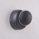 Ver imagem 1 de Arandela Giratória Preta 14,5cm Led 5w 3000k Bivolt Embu Led