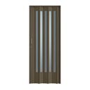 Ver imagem 1 de Porta Sanfonada de PVC Translucido 210cm x 96cm Plastporta Bcf Marrom/Wengue com