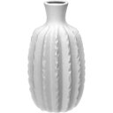 Ver imagem 1 de Vaso Decorativo Enfeite Casa Redondo Home&co Cerâmica 31x18x18cm Marfim