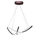 Ver mais imagens de Lustre Pendente Aneis Infinito Arco 3 em 1 Led 49w Luminaria Ambiente Sala de Estar Quarto Cozinha