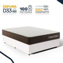Ver imagem 7 de Cama Box Casal com Colchão de Espuma D33 Double Comfort 138x188x59cm