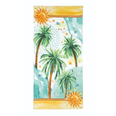 Toalha de Praia Velour Feeling Summer Dohler