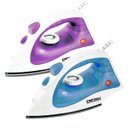 Ver imagem 1 de Ferro de Passar a Vapor Premium, 1500w, Base Antiaderente, Reservatório 150ml, Roxo ou Azul, 220v