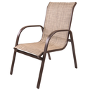 Ver imagem 1 de Poltrona Cannes 57x94cm Aluminio com Tela