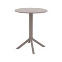 Ver imagem 1 de Mesa Tramontina Titânia em Polipropileno Camurça 60 Cm