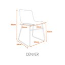 Ver imagem 5 de Cadeira Estofada Pu Denver Fratini