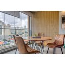 Ver imagem 7 de Cadeira Estofada Pu Matelasse Haifa Fratini