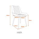 Ver imagem 6 de Cadeira Estofada Pu Matelasse Haifa