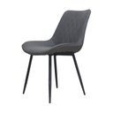 Ver imagem 4 de Cadeira Estofada Pu Matelasse Haifa