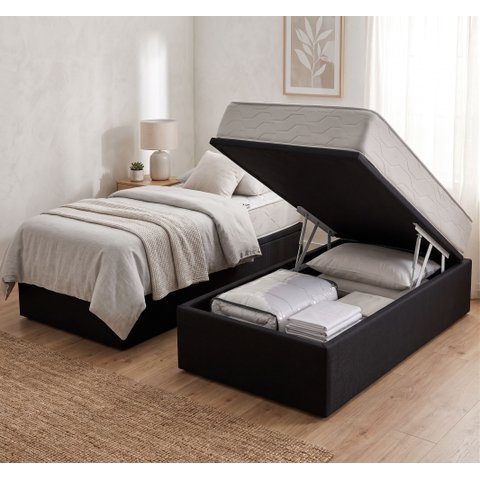 Cama Box Baú Solteiro + Colchão Anatômico Inovaflex Comfort