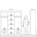 Ver imagem 4 de Guarda-roupa Casal 6 Portas 4 Gavetas Advantage