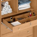 Ver imagem 5 de Guarda Roupa Casal 6 Portas com Espelho Rest 273 cm Cinamomo Areia Zanz
