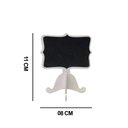 Ver imagem 3 de Placa Decorativa Branca 11X8 cm - D’Rossi