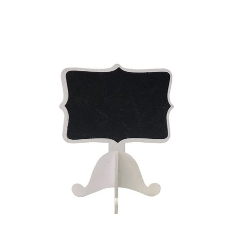 Placa Decorativa Branca 11X8 cm - D’Rossi