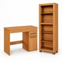 Ver imagem 2 de Kit Escritório Grécia com Escrivaninha 100% MDF e Estante Livreiro Espresso Móveis