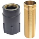 Ver imagem 1 de Suporte Fixação Longo Torneira Gourmet Rosca Metalica 191996