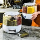 Ver imagem 6 de Dispenser de Alimentos e Grãos Giratório com 6 Divisões