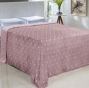 Ver imagem 1 de Cobertor Casal Toque de Seda Poa Microfibra Niazitex Rosa/branco