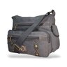 Bolsa Carteiro Masculina Transversal Lona Reforçada Wlxy 8805 - 5