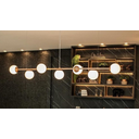 Ver imagem 4 de Pendente Jabuticaba 7 Esferas Dourado Fosco 1