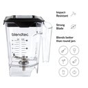 Ver imagem 5 de Blendtec Mini Wildside Jar (46 Oz) com Tampa Ventilada - Bpa-free - Clear