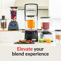 Blendtec Mini Wildside Jar (46 Oz) com Tampa Ventilada - Bpa-free - Clear - 2