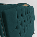Ver imagem 3 de Cabeceira Cama Casal Queen Greta 160cm Estofada Suede Design Clássico