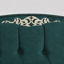 Ver imagem 4 de Cabeceira Cama Casal Queen Greta 160cm Estofada Suede Design Clássico