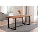 Ver imagem 1 de Mesa Jantar 210x92cm Tampo Madeira Maciça Lumber CabeCasa MadeiraOriginals