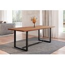 Ver imagem 1 de Mesa Jantar 210x92cm Tampo Madeira Maciça Lumber CabeCasa MadeiraOriginals Marrom