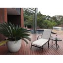 Ver imagem 6 de Espreguiçadeira Reclinável 72x193cm em Alumínio com Tela Cannes 