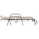 Ver imagem 4 de Espreguiçadeira Reclinável 72x193cm em Alumínio com Tela Cannes 