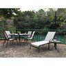 Espreguiçadeira Reclinável 72x193cm em Alumínio com Tela Cannes  - 5