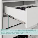 Ver mais imagens de Guarda-Roupa 6 Portas 6 Gavetas Anápolis Plus 100% MDF Branco