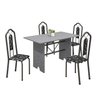 Conjunto de Mesa 120x75cm Tampo Granito com 4 Cadeiras Bianca  - 2