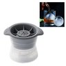 Forma Gelo Silicone Esfera Bola Grande Redonda Bar Whisky Bebida Smart - 1