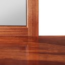 Ver imagem 5 de Cômoda com Espelho e Pés 4 Gavetas Lisboa Marrom/Mogano