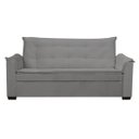 Ver imagem 2 de Sofá 3 Lugares Confortável 2 Metros Havana Bellamado:cinza