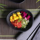 Ver imagem 2 de Cumbuca Orgânica Preto Matte 265ml Porto Brasil Bowl Sushi Servir Mesa Posta Porções