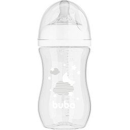 Mamadeira Easy Flow Nuvem Branca 270ml Anticolica Buba - 1