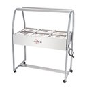 Ver imagem 1 de Buffet Térmico Aquecido 6 Cubas Inox Spl-506 220V - Spolu