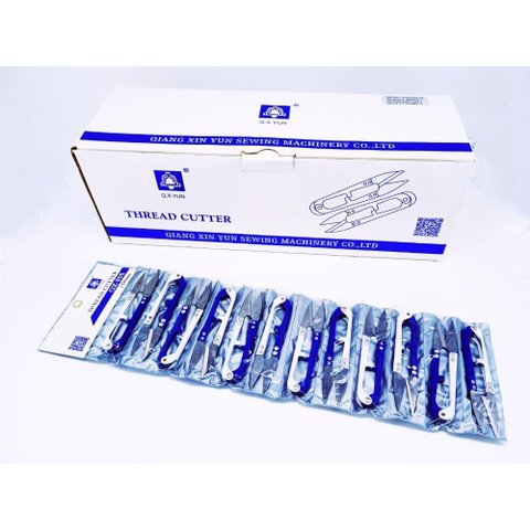 Tesoura Arremate Lâmina Cromado qx-805 10,5cm (cart 12) - Qxyun