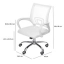 Ver imagem 4 de Cadeira Escritorio Diretor Tela Mesh com Relax Tok 3310