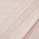 Ver imagem 2 de Jogo de Cama Casal 300 Fios com Bordado 4 peças Rose Stripes