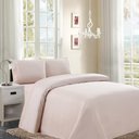 Ver imagem 1 de Jogo de Cama Casal 300 Fios com Bordado 4 peças Rose Stripes